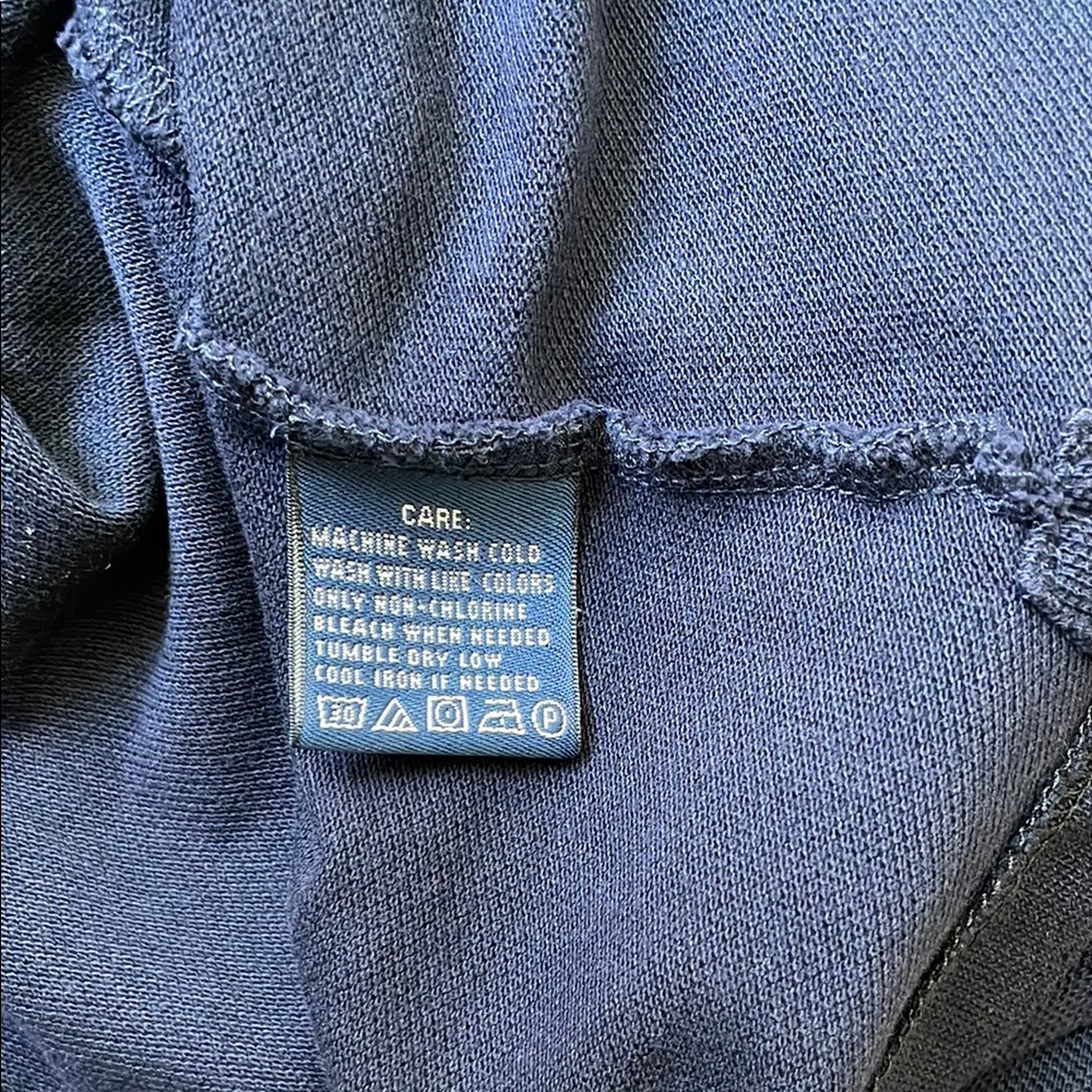 Polo by Ralph Lauren Navy Polo Shirt Dress with White Logo - Picture 10 of 10